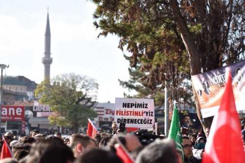 ÇORUMLULAR BU GÜN  KUDÜS İÇİN TEK YÜREK OLDU