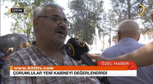 Çorumlulara Yeni sistemi ve Yeni Kabineyi sorduk