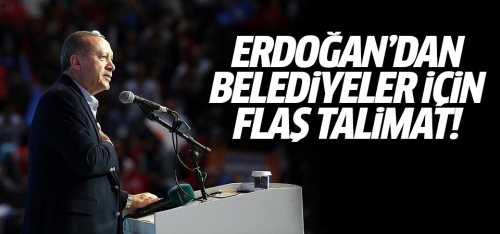 Cumhurbaşkanı Erdoğan Belediyelerin Denetleneceğini Duyurdu