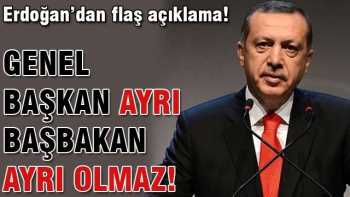 Cumhurbaşkanı Erdoğan'dan flaş açıklama