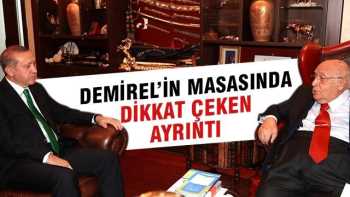 CUMHURBAŞKANI ERDOĞAN DEMİREL'E ZİYARETTE BULUNDU