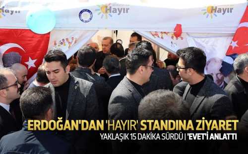 Cumhurbaşkanı Erdoğan Demokrasi dersi 'Hayır' standı