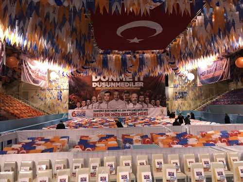 CUMHURBAŞKANI ERDOĞAN DÜNYANIN MERKEZİ ÇORUM'DA