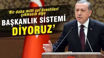  Cumhurbaşkanı Erdoğan'ın 'Başkanlık' sistemi açıklaması