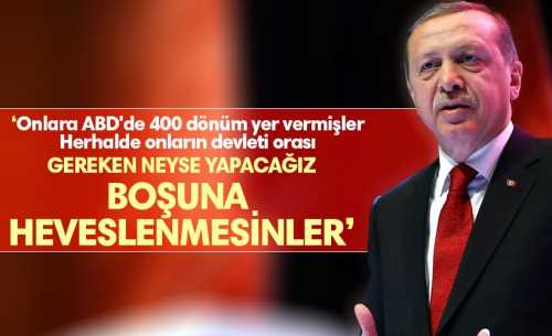 Cumhurbaşkanı Recep Tayyip Erdoğan  Malatya'da toplu açılış töreninde halka hitap etti. Erdoğan: Paralel yapı boşuna heveslenmesin