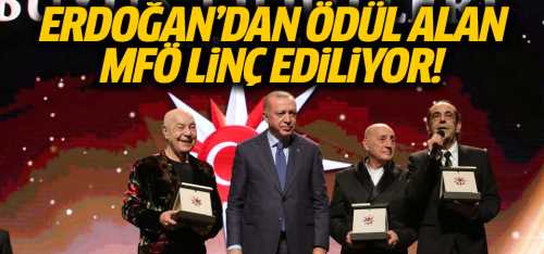 Cumhurbaşkanlığı Müzik ödülü MFÖ'ye