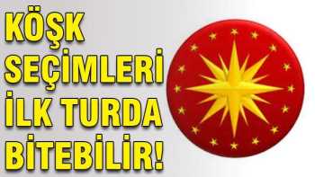 Cumhurbaşkanlığı seçimleri ilk turda bitecek