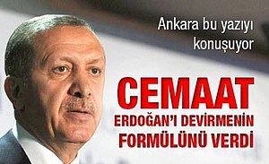 Today’s Zaman Erdoğan iktidardan nasıl düşer?Haberi