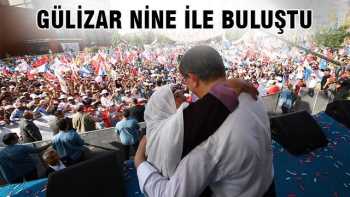 Davutoğlu, Çorumlu Gülizar Nine ile buluştu