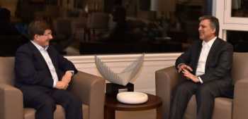 Davutoğlu'ndan Gül'e ziyaret