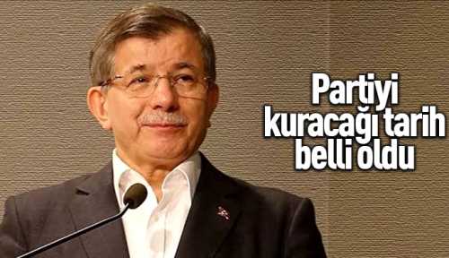 Davutoğlu'nun Yeni partisi  Aralık ayında açılıyor