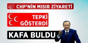 Başbakan Erdoğan Ve MHP'den CHP'nin Mısır Ziyaretine Tepki