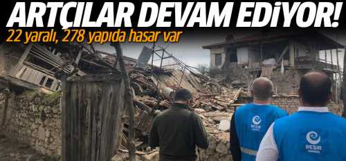 Denizli'de 5,7 büyüklüğünde deprem