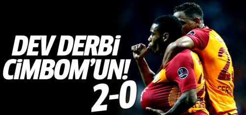 Dev derbiyi Galatasaray kazandı! 2-0