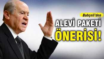 Devlet Bahçeli'den Alevi paketi önerisi