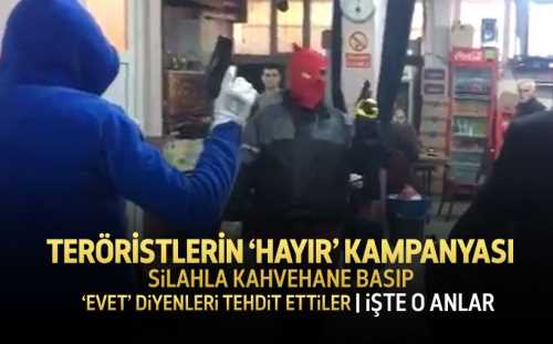 DHKP-C'li teröristlerden 'Evet' tehdidi