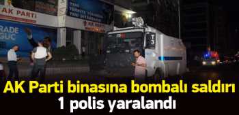 DİYARBAKIR İL BAŞKANLIĞINA PKK SALDIRISI