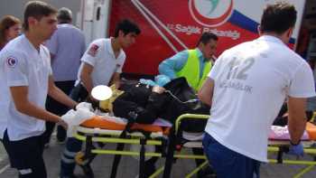 DODURGA'DA ATV MOTOR KAZASI: 3 YARALI