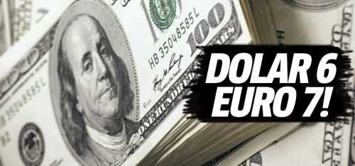 Dolar 6, euro 7!