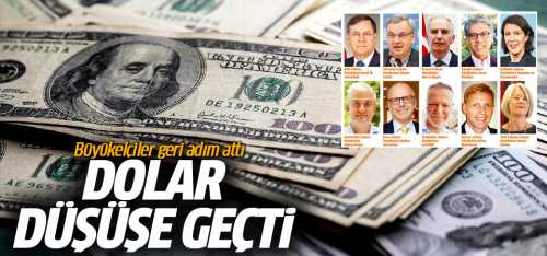 Dolar düşüşe geçti!