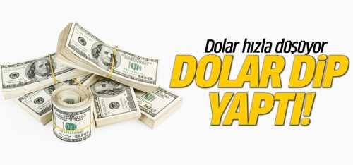 Dolar yılın en düşük düzeyini  yılın en düşük seviyesinde 