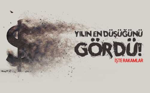 Dolar yılın en düşük oranını yaşadı!