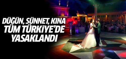 Düğün ve Nikahlar 1 saatte bitecek!