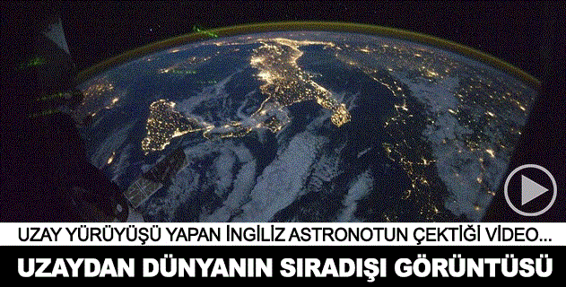 Dünyamızın Sıradışı uzay görüntüsü