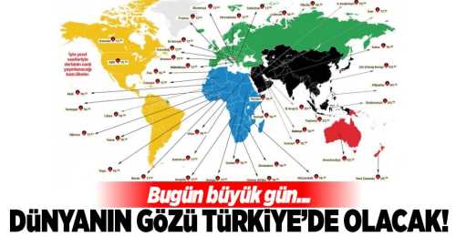 Dünyanın Gözü Fenerbahçe-Galatasaray maçında