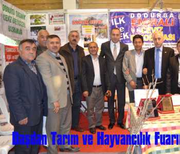 E.Daşdan Tarım ve Hayvancılık Fuarını gezdi