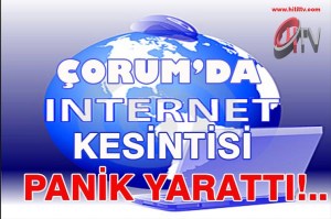 ÇORUM'DA YAŞANAN 1 SAATLİK PANİK