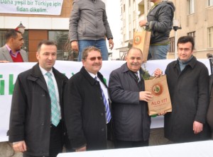 Yeni yıla fidan dikerek girelim