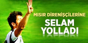 Fenerbahçeli Emre sonra 'Rabia işareti' yaptı