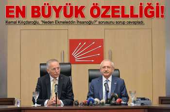 Ekmeleddin ve Kılıçdaroğlu ilk kez yan yana geldi