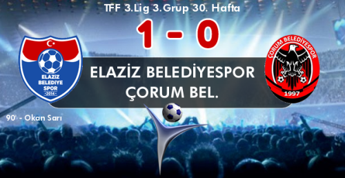 Elaziz Spor 1-0 Çorum Belediye spor