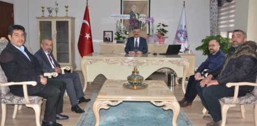 Elektrikçiler odası  hayırlı olsun ziyareti yaptı