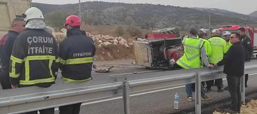 Elvançelebi köyünde trafik kazasında İki kişi öldü