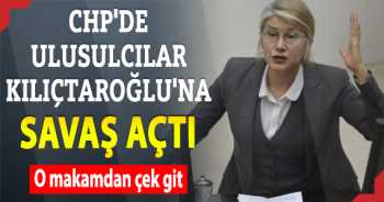 Emine Ülker Tarhan: Kılıçdaroğlu bıraksın