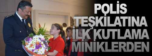 Emniyet Müdürlüğüne İlk ziyaret Öğrencilerden