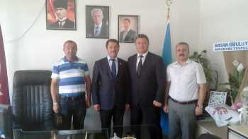 EMNİYET MÜDÜRÜ KOLCU: ŞOFÖRLER ODASI’NI ZİYARET ETTİ