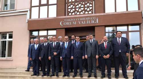 Enerji Bakanı Fatih  Dönmez Çorum’da