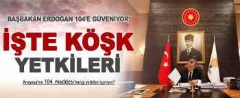 Erdoğan: Köşk'e çıkarsam tüm yetkimi kullanırım