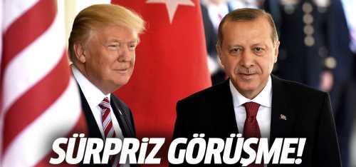 Erdoğan, Trump ile Telefonda görüştü