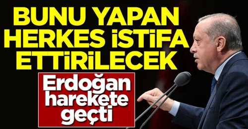 Erdoğan değişim için harekete geçti! 