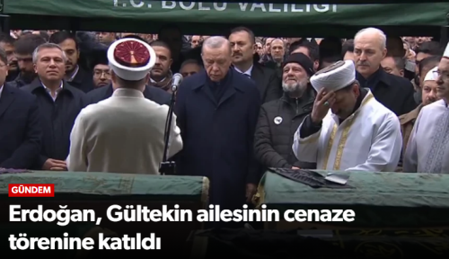 Erdoğan Gültekin Ailesinin Cenazesinde!