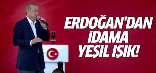 Erdoğan'ın şehit cenazesinde 'idam' sözü!