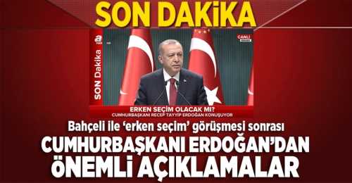 Erken Seçim 24 Haziran'da Yapılacak