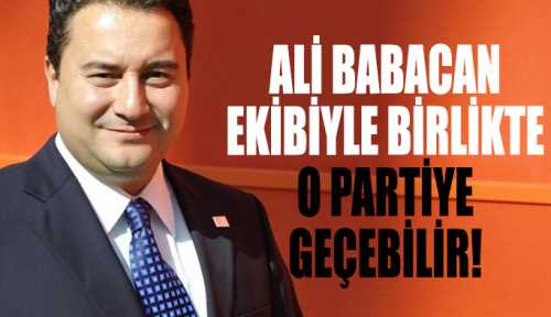 Erken seçim olursa Babacan DP’ye geçebilir! 