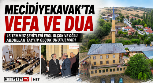 Erol Olçok ve Oğlu Abdullah Tayyip Olçok Çorum’da Dualarla Anıldı