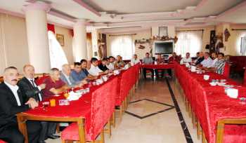 Esnaf ve sanatkarlar ÇESOB’ta Bayramlaştı